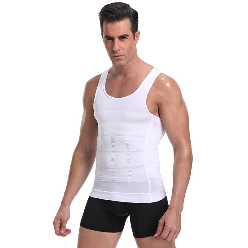 Men's Slimming Compression Vest – Tummy & Waist Shaper