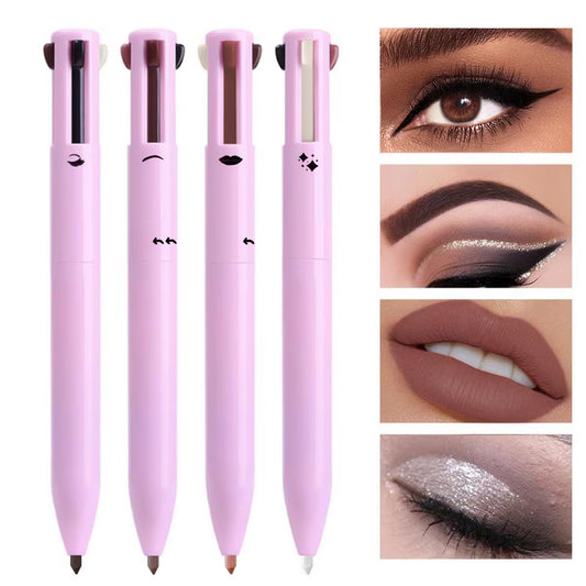 MIRLUVA™ 4-in-1 Beauty Pen – Liner, Brow & Highlight Magic