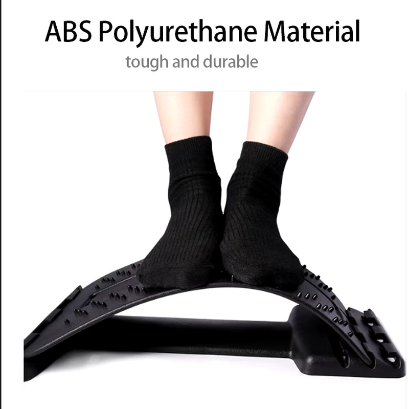 FlexyRelief Back Stretcher - Multi-Level Spine Support & Pain Relief Board for Lower & upper Back, Ideal for Herniated Discs