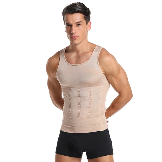 Men's Slimming Compression Vest – Tummy & Waist Shaper