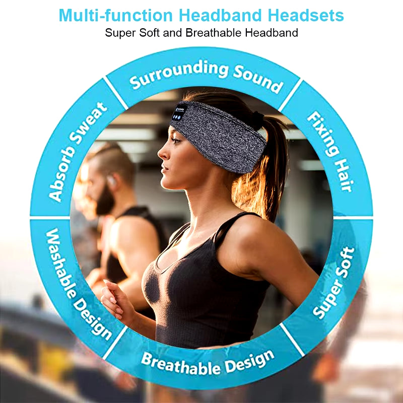 DreamBeats SleepBand Pro – Wireless Bluetooth Headband with 10H Playtime