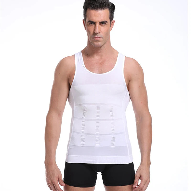 Men's Slimming Compression Vest – Tummy & Waist Shaper