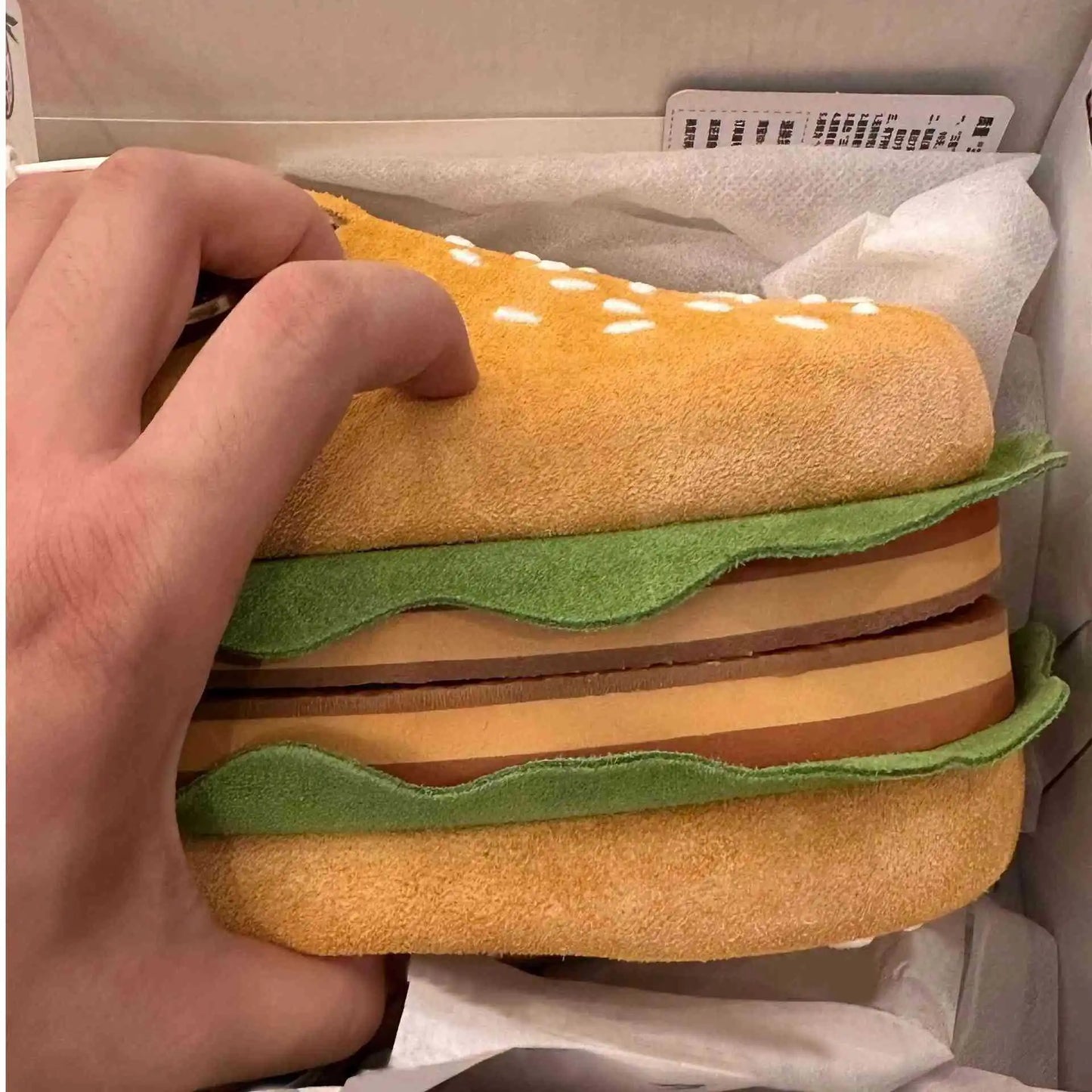 Burger Slippers – Funny Platform Clogs for Indoor & Outdoor Wear