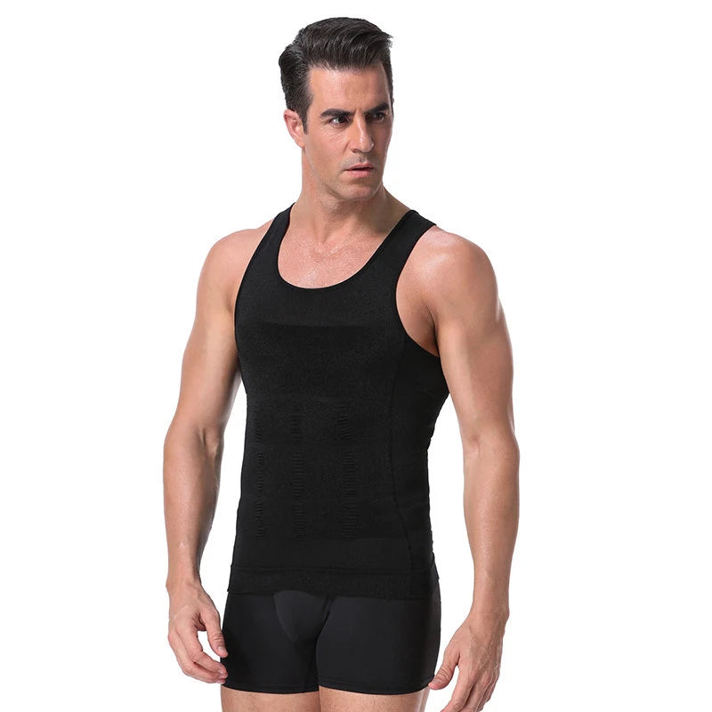 Men's Slimming Compression Vest – Tummy & Waist Shaper