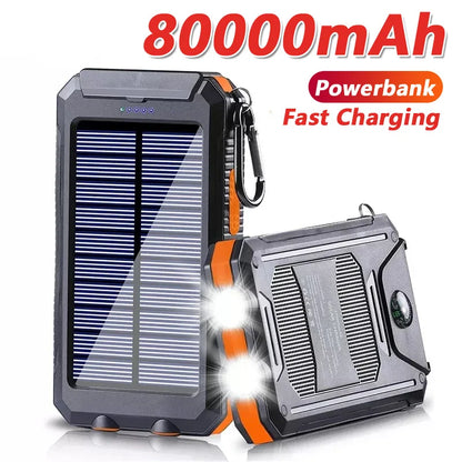 Solar Titan Ultracharche- 200000mAh 4-in -1 Solar Power Bank