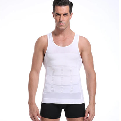 Men's Slimming Compression Vest – Tummy & Waist Shaper