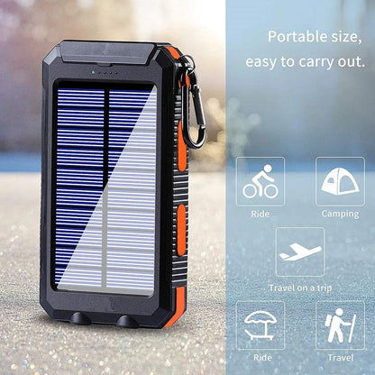 Solar Titan Ultracharche- 200000mAh 4-in -1 Solar Power Bank